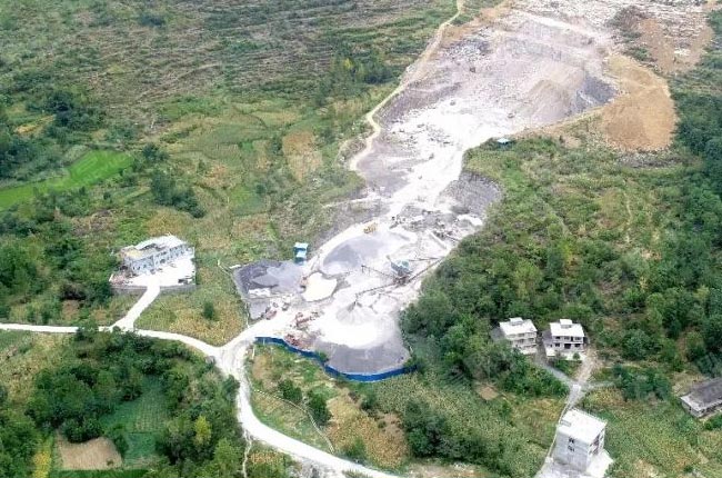 貴州銅仁時(shí)產(chǎn)350噸青石制砂生產(chǎn)線