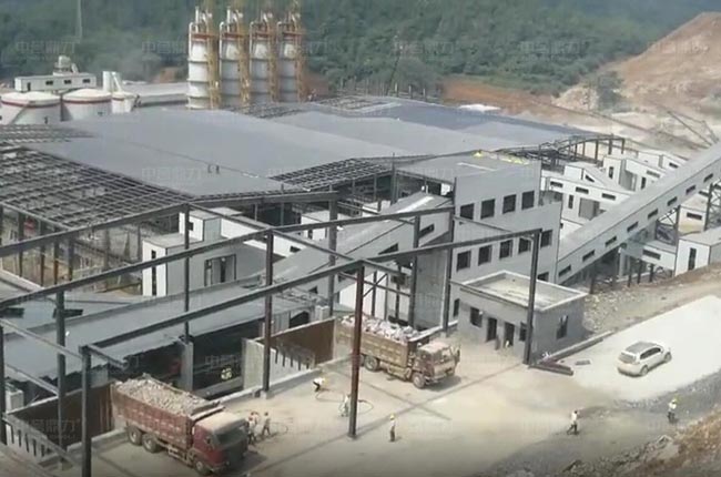 江瑞礦業年產700萬噸砂石料加工生產線