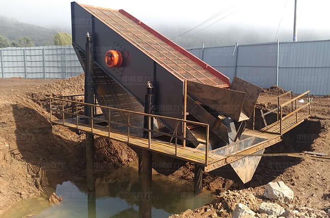 寧夏固原時產200噸碎石生產線