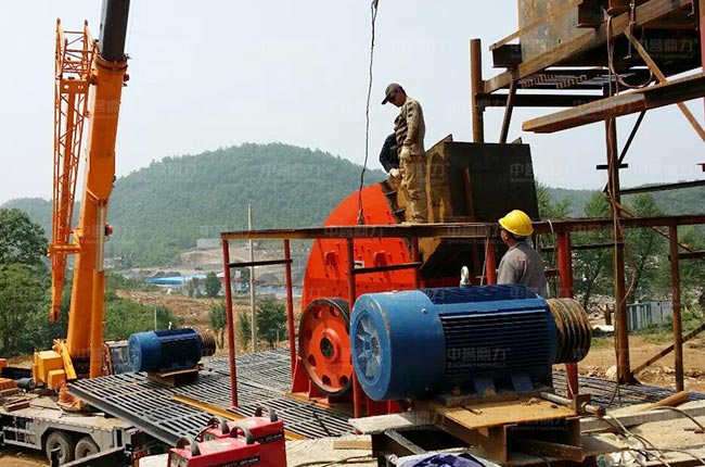 貴州中磊城投建材建筑骨料生產線