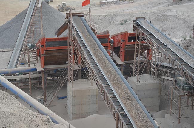 河南禹州時產600噸石子破碎生產線