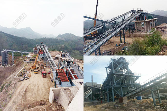 河北承德帥寶礦業(yè)日產(chǎn)10000噸大型碎石生產(chǎn)線