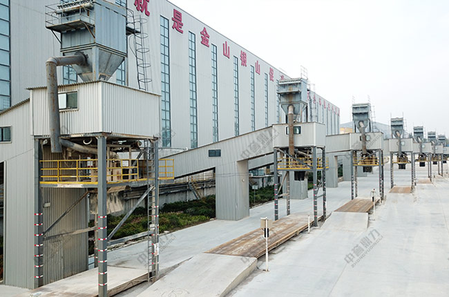 無人值守熟料自動裝車系統(皮帶式)