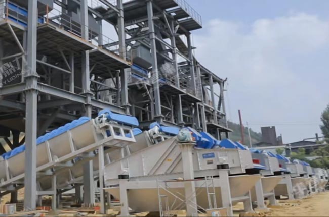 螺旋洗砂機(jī)+細(xì)沙回收設(shè)備