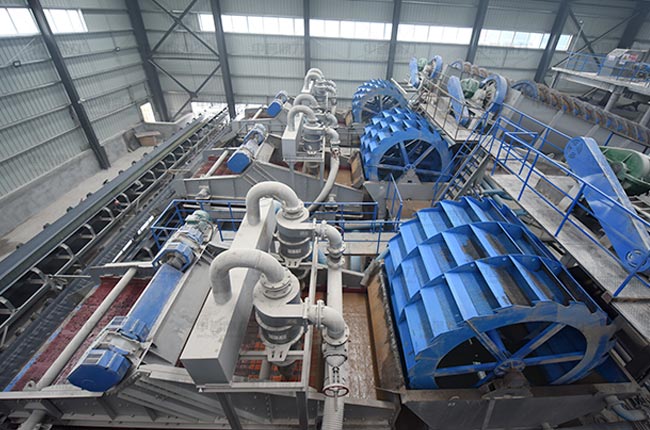 機制砂清洗車間