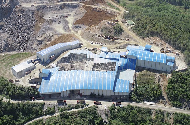 四川川東環(huán)保開發(fā)有限公司時(shí)產(chǎn)300噸砂石生產(chǎn)線