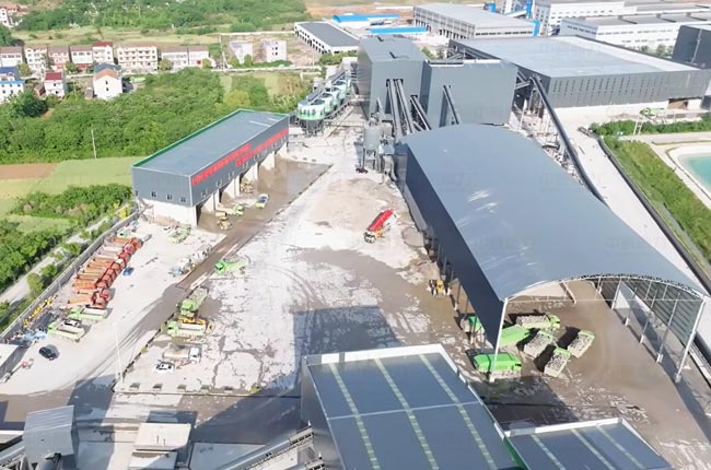 湖北黃岡日產一萬噸骨料機制砂項目