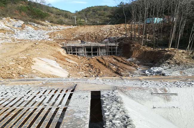 重慶巫山時產300噸骨料生產線