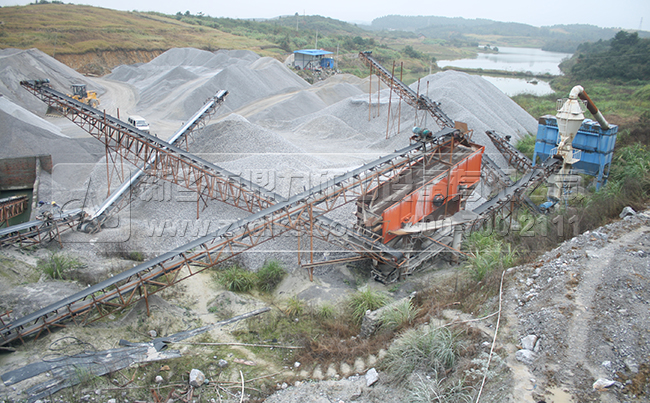 采石場生產線現場 采石場生產線現場