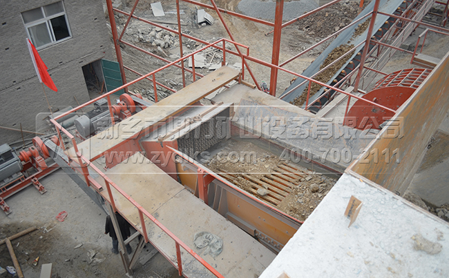 振動給料機應用現(xiàn)場