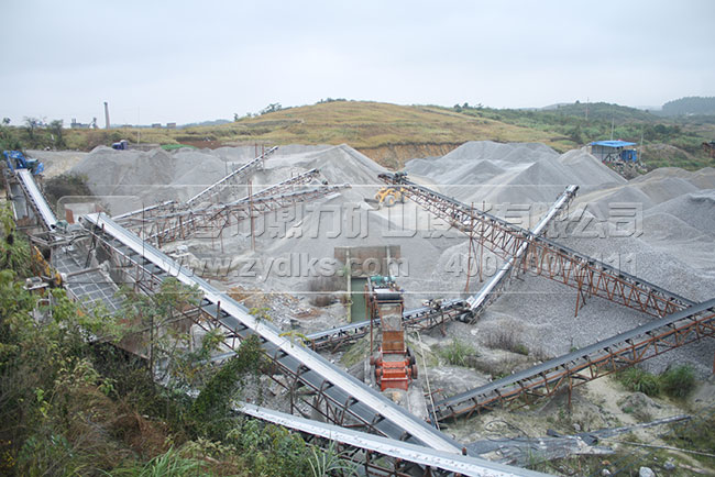 采石場生產線現場 采石場生產線現場