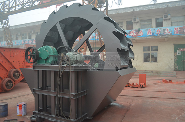 輪斗式洗砂機 輪斗式洗砂機