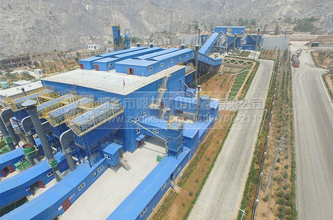 孟電水泥集團綠色環保砂石骨料生產線實拍2