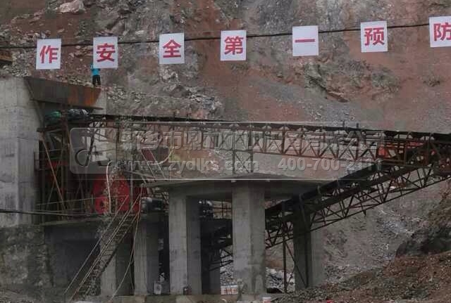 湖北咸寧時產400噸石料生產線 湖北咸寧時產400噸石料生產線