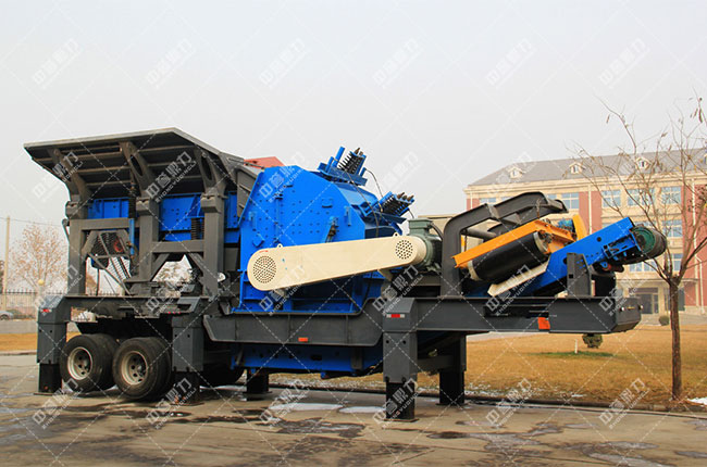 輪胎式移動破碎站 輪胎式移動破碎站
