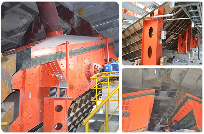 礦用振動篩的安裝 礦用振動篩的安裝