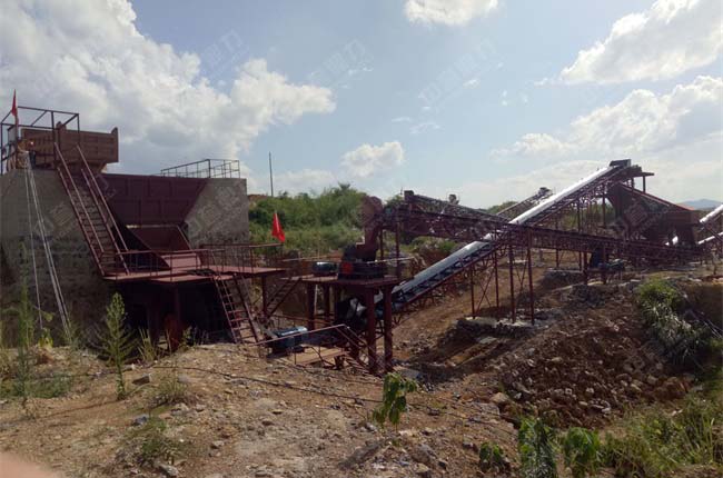 湖南永州祁陽縣意達(dá)采石場日產(chǎn)2500噸石料生產(chǎn)線 湖南永州祁陽縣意達(dá)采石場日產(chǎn)2500噸石料生產(chǎn)線