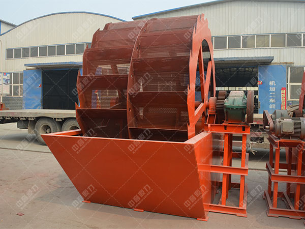 輪斗式洗砂機(jī)實拍圖展示3