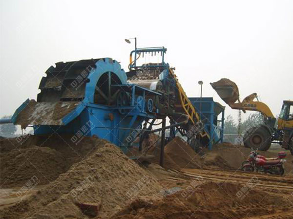 輪斗洗砂機 輪斗洗砂機