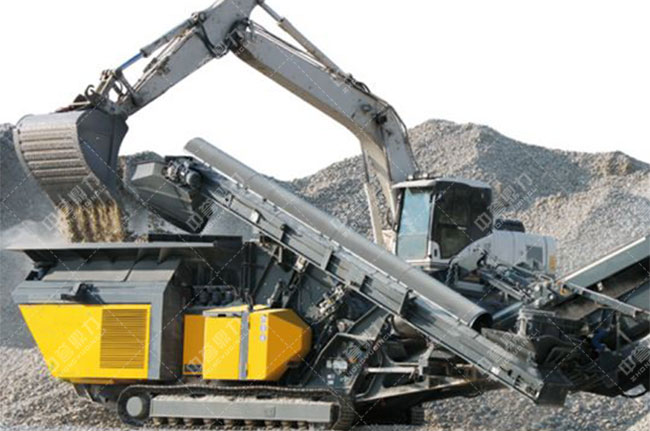 移動式破碎機(jī)組成之給料系統(tǒng)