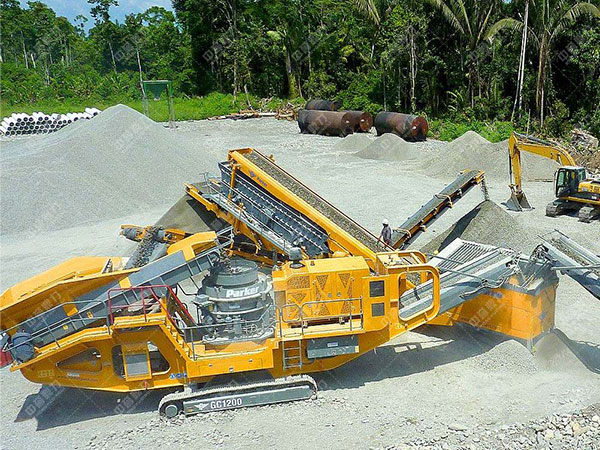 移動碎石生產線