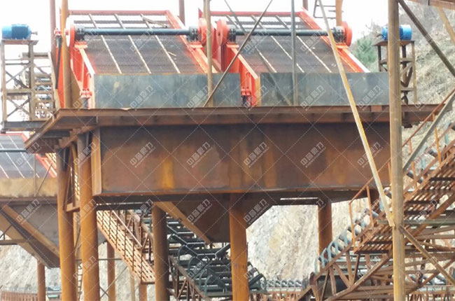 貴州中源建材時(shí)產(chǎn)1200噸砂石生產(chǎn)線展示圖