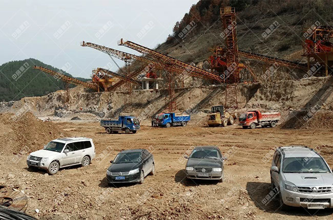 貴州中源建材時(shí)產(chǎn)1200噸砂石生產(chǎn)線展示圖3