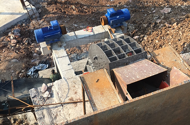 南陽內(nèi)鄉(xiāng)縣時產(chǎn)300-400噸骨料生產(chǎn)線