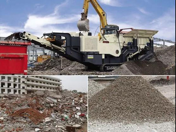 建筑廢料破碎機