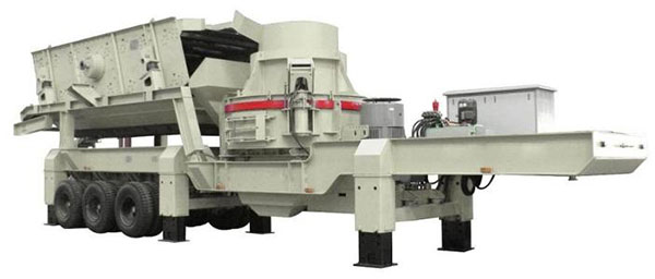 輪胎式移動破碎站