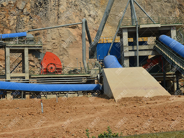 時產500噸以上石子生產線