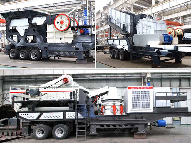 移動小型制砂機