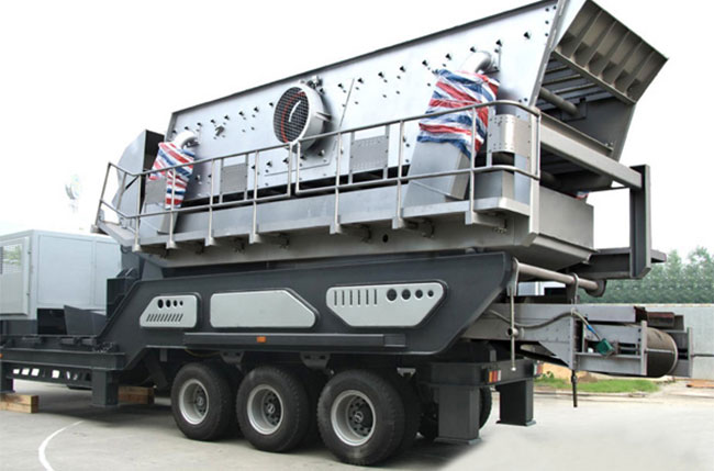 移動沙石破碎機(jī)