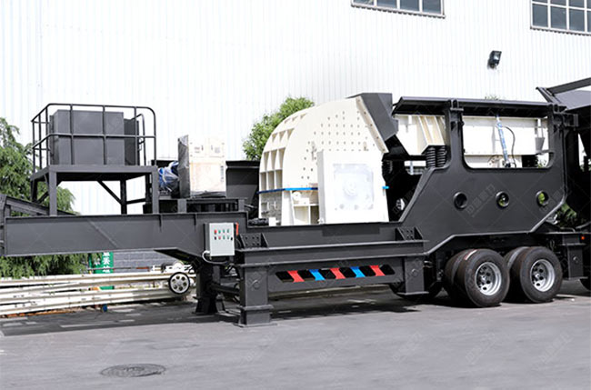 移動沙石破碎機(jī)