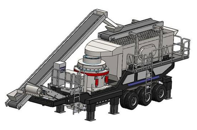 成套大型車載石料加工設備
