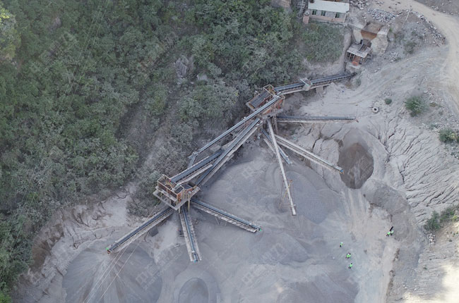 四川匯山建筑石料廠日產(chǎn)2000噸砂石生產(chǎn)線