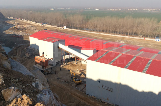 安徽雷鳴礦業王山窩時產1500噸破碎生產線