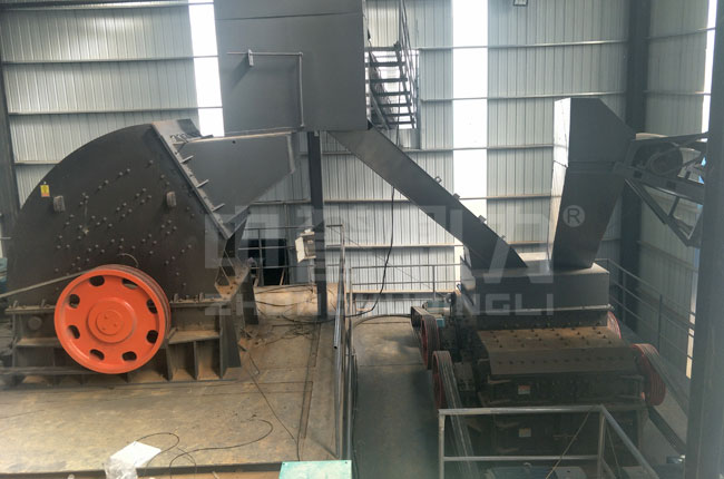 湖南常德超邦時產1000噸制砂生產線